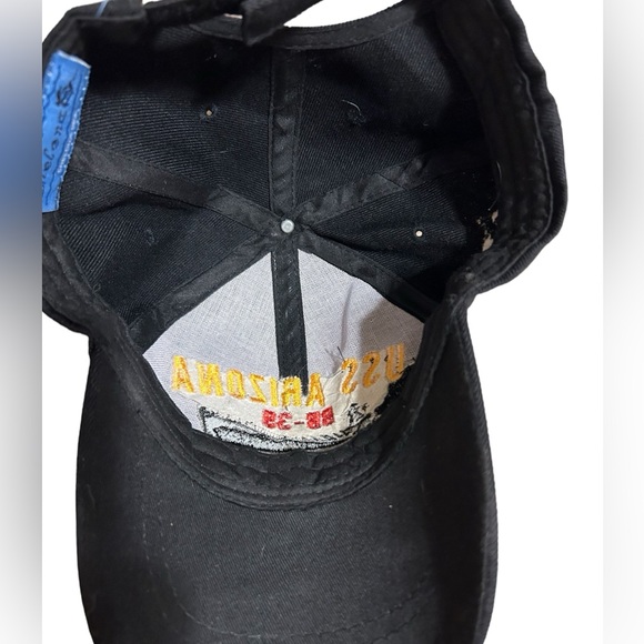 Vintage USS Arizona BB39 Pearl Harbor Hawaii Hat - Picture 4 of 6